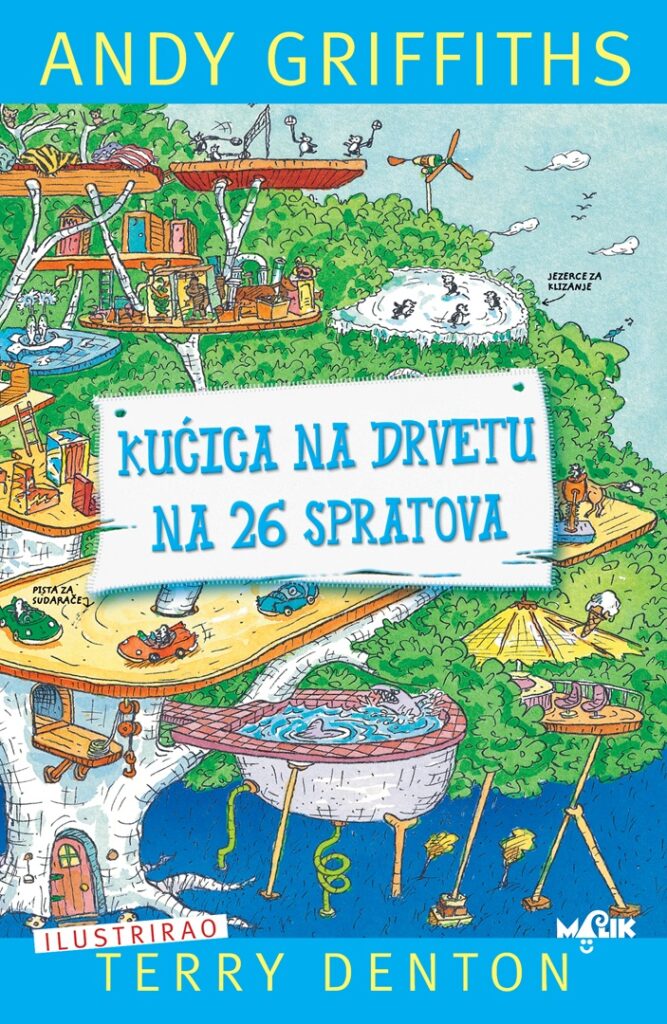 Naslovnica knjige Kućica na drvetu na 26 spratova