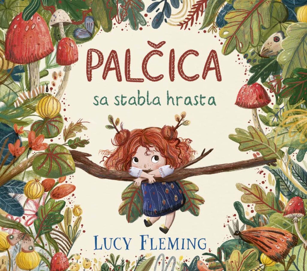Naslovnica knjige Palčica sa stabla hrasta Lucy Fleming